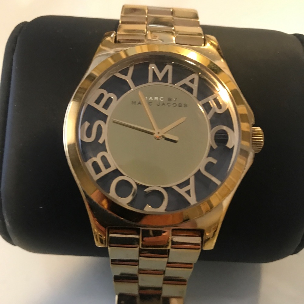 Women’s Marc Jacobs gold watch